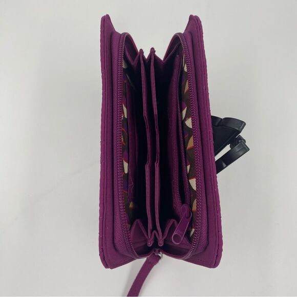 Vera Bradley Zip Wristlet Accordion Wallet - Picture 3 of 5